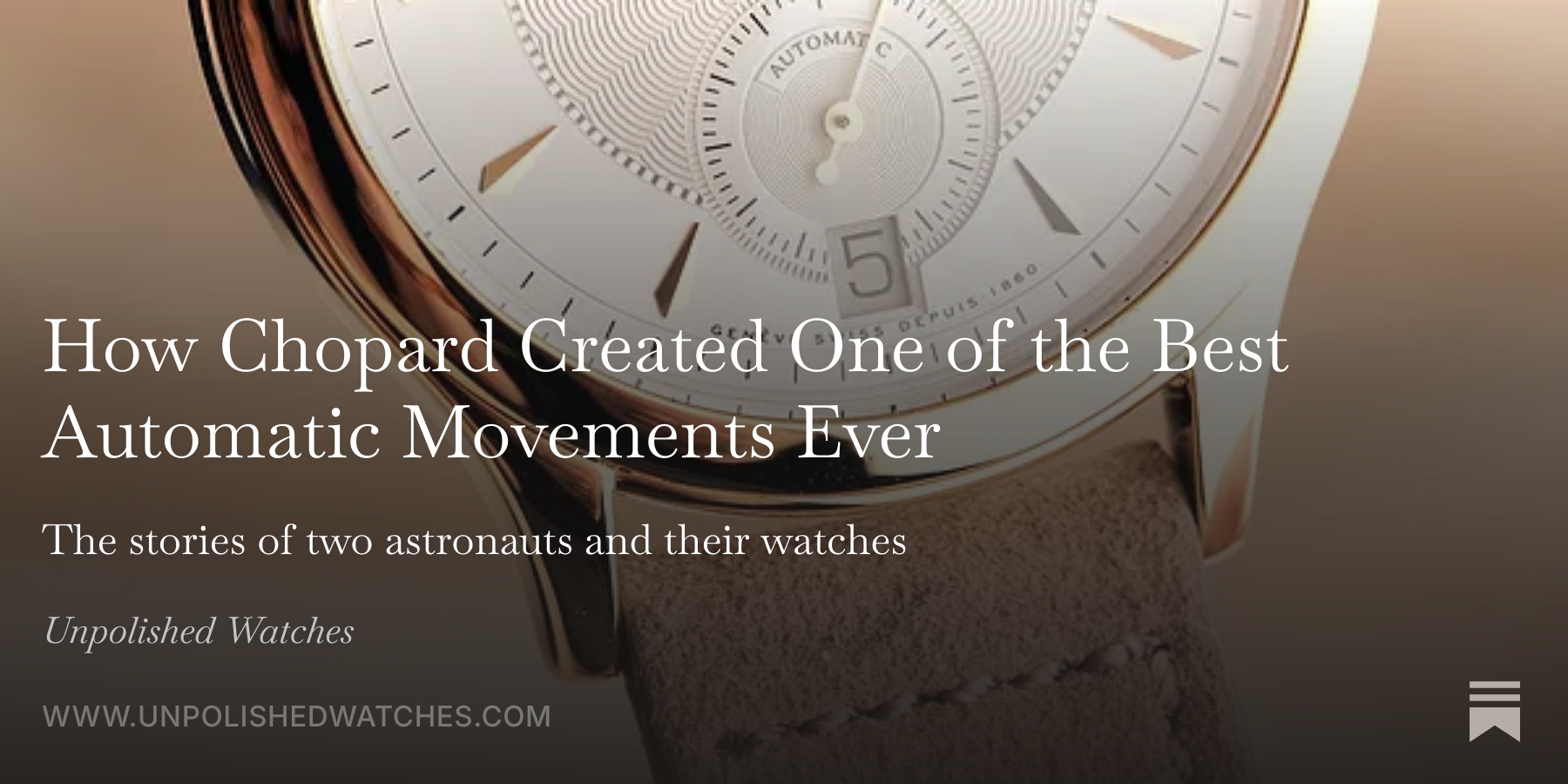 How Chopard Created One of the Best Automatic Movements Ever